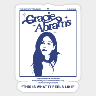 Gracie Abrams Lullaby Sticker